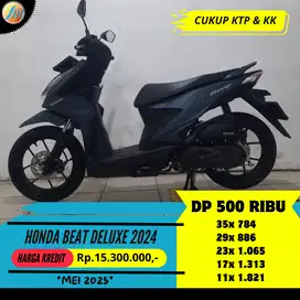 KREDIT DP 500RIBU HONDA BEAT DELUXE 2024 ANGSURAN SANGAT RINGAN SEKEN
