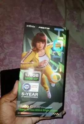 Hape baru segel Infinix hot 50 ram 8+8GB rom 128GB