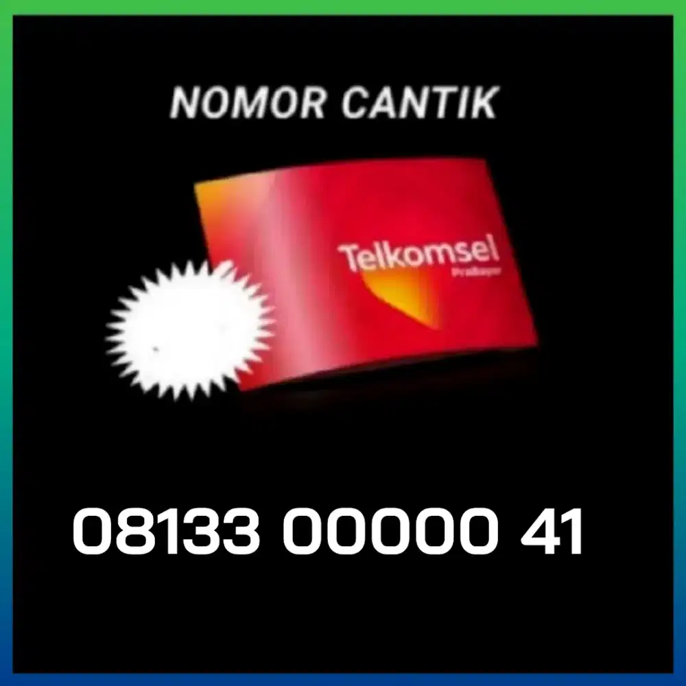 Perdana nomor cantik simpati Telkomsel super