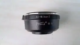 Adapter lensa Nikon 1 J5 ke lensa Nikon