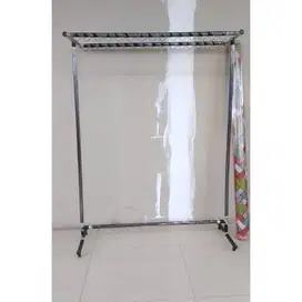 Jemuran Besi Hanger 2 Baris