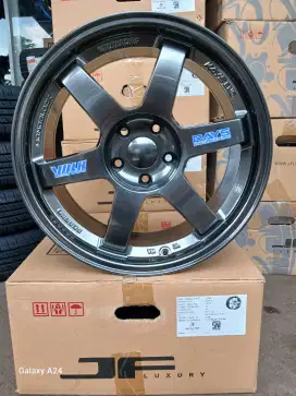 Te37 ring 18 lebar 8,5 pcd 5x114,3 ET 42 hrv crv alphard