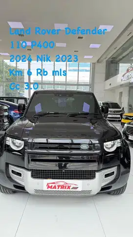 Land Rover Defender 110 P400 cc3.0 2024 Nik23 black Siap pakai