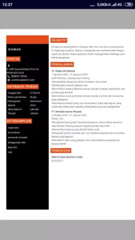 Serius kerja pengalaman gudang online shop
