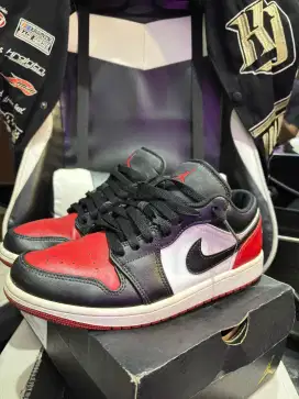 AIR JORDAN 1 LOW BREAD TOE