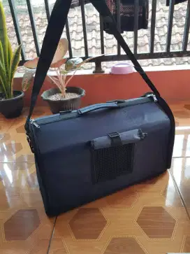 TAS KUCING 3 IN 1 NAVY SIZE L