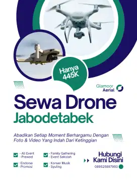 Sewa Drone + Pilot Profesional