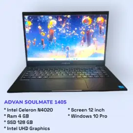 Laptop Advan Soulmate