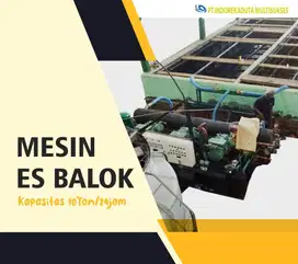 MESIN ES BALOK 10TON/24JAM