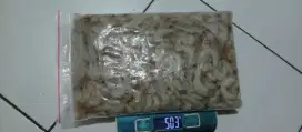 Udang beku api size L 500 gram