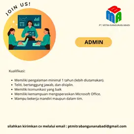 LOWONGAN KERJA - ADMIN