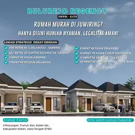 Bulurejo Regency Perumahan Asri Kawasan Berkembang Juwiring Klaten