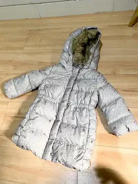Jaket winter topi bulu