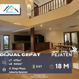 Pejaten Jakarta Selatan Jual Rumah Dalam Komplek 2 Lantai Full Furnish