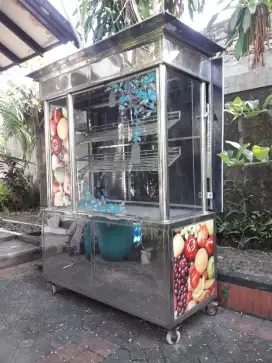 Gerobak kuliner juice, dijual murah. BU.