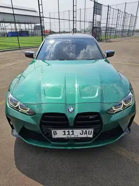 Bmw M3 Competition 2023 Isle Man Of Green on Orange