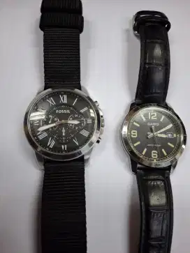 Jual Jam Tangan Pria Fossil + cassio
