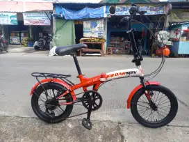 Jual / TT  Seli Uk 16 Darson 6 Speed Siap Pakai Tuk Anak & Remaja