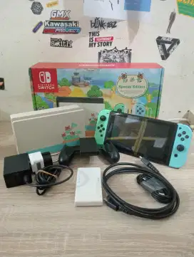 Nintendo Switch V2 Animal Crossing Edition Dus