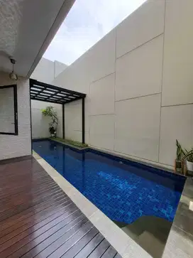 Rumah Navapark Cluster Lancewood Kolam Renang Interior Design