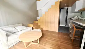 Rumah Modern Full Furnished 2Lt 4x10 2KT di Cluster Fleekhauz BSD