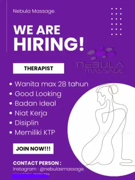 Loker khusus wanita buruan join, pemilik spa terkenal