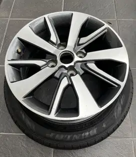 1 Velg Livina HWS R16 Ori Nissan Serep 4x114 Bonus Ban 2021 Layak