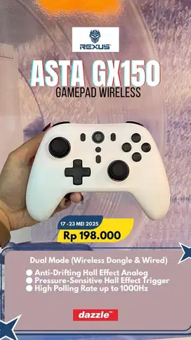 Gamepad rexus Gladius GX150