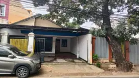 Rumah pinggir jalan raya lubang buaya, tanah 255m2 zona komersil