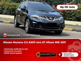 [LOW KM] Nissan Murano 3.5 AWD 4x4 AT Hitam 2011/2012