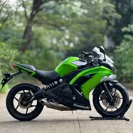KAWASAKI ER6F HIJAU 2012 KM 4K PAJAK HIDUP MULUS