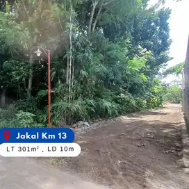 Tanah Kavling Jogja 1KM Kampus UII Cocok Bangun Kost