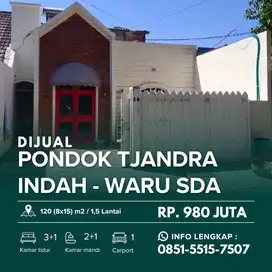 PONDOK TJANDRA Lebar 8‼️Rumah Baru Renovasi Siap Huni dekat Fasum