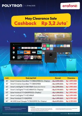 READY polytron smart TV