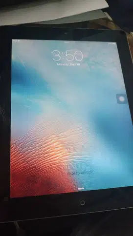 Jual iPad bekas ex kantor, kondisi dent atas bawah,wifi only