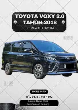 angsuran 6jtaan || VOXY 2.0 AT 2018 HITAM SEGER ISTIMEWAH