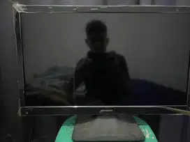 tv sharp 22inch + stb indihome sdh root android