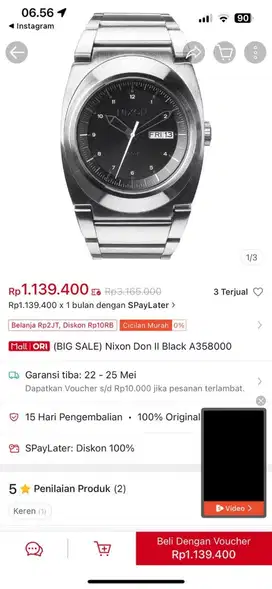 JAM TANGAN PRIA NIXON