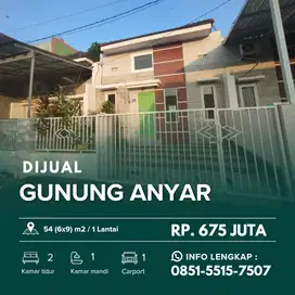 GUNUNGANYAR dekat UPN Rungkut ‼️ Jual Rumah Siap Huni 1 Lantai
