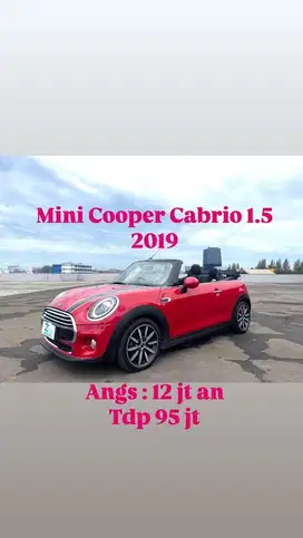 MINI COOPER CONVERTIBLE 1.5 2019