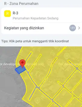 Dijual tanah komersil lokasi canggu brawa