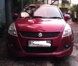 (Cash Termurah) Suzuki Swift 1.4 GX 2013 Manual Merah
