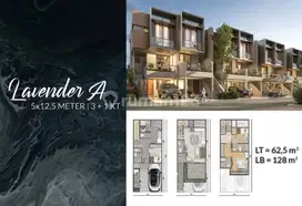 Rumah Golf Island Cluster Piano 5x12.5 Hadap Utara