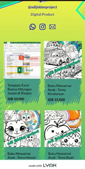 Online Book Edukasi Anak & Bisnis Usaha