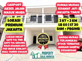 Rumah Modern Siap Huni SHM Kp Tengah Kramatjati Jaktim Akses Mobil