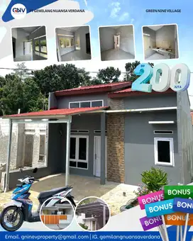 Rumah murah dekat stasiun KRL