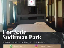 Dijual Apartement Sudirman Park 3 BR Furnished Bagus Tower B
