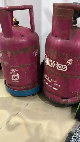 Tabung LPG Elpiji 12kg 3 biji Pink Merah