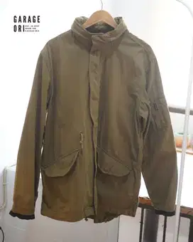 Jaket Parka Skelly - Olive, Large Oversized