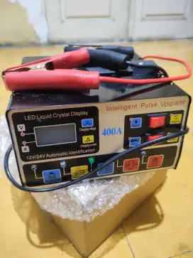 Charger Aki Mobil Motor Lead Acid Battery Charger DC 12V 24V